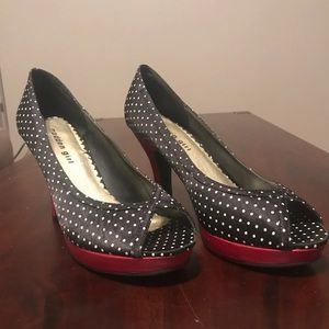 Madden Girl Polka Dot Heels
